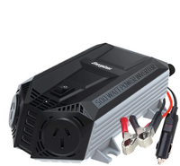 Energizer 500 Watts Power Inverter w/ 48 Watts USB Ports, Modified Sine Wave Car Inverter, DC to AC Converter with Dual 230 Volts AC Outlets and 4 USB Ports 2.4A ea - C-Tick Compliant