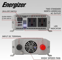 H-BEI Inverter A Onda Sinusoidale Pura Da 5000 W, Convertitore Di Potenza Di Picco Da 10000 W Da 12 V 24 V 48 V Cc A 110 V 220 V Ca Con Doppie Prese Ca Per Sistema Solare Off Grid Per Camper E H-BEI Inverter A Onda Sinusoidale Pura Da 5000 W, Convertitore Di Potenza Di Picco Da 10000 W Da 12 V 24 V 48 V Cc A 110 V 220 V Ca Con Doppie Prese Ca Per Sistema Solare Off Grid Per Camper E