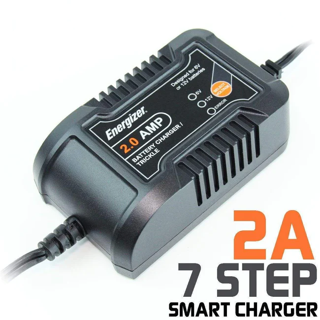 ENC2A Energizer - 2 Amp Multi-Stage 6v/12v Battery Charger