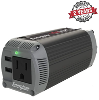 Energizer 150 Watts Pure Sine Wave Power Inverter - 2 USB Ports QC 3.0 -