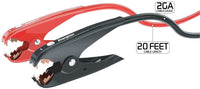 Energizer 2 Gauge 800A Heavy Duty Jumper Battery Cables 20 Ft Booster Jump Start - 20 Ft Allows You to Boost Battery from Behind a Vehicle - Jump-Starters.com roadside assistance store