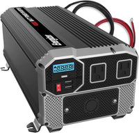 Refurbished ENK4000 Energizer 4000 Watt 12v DC to 110v AC Power Inverter w/ 2x USB