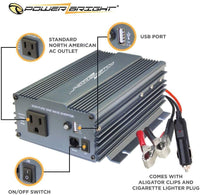 PowerBright 24 Volts Pure Sine Power Inverter 300 Watt image of user manual