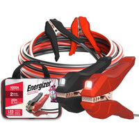 ENL220 Energizer Flash Light LED 2 Gauge 20 Feet - Heavy Duty LED Battery jumper Cables