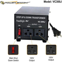 人気絶頂 300 PowerBright VC300J Watts Transformers Voltage Japanese 文房具・ステーショナリー