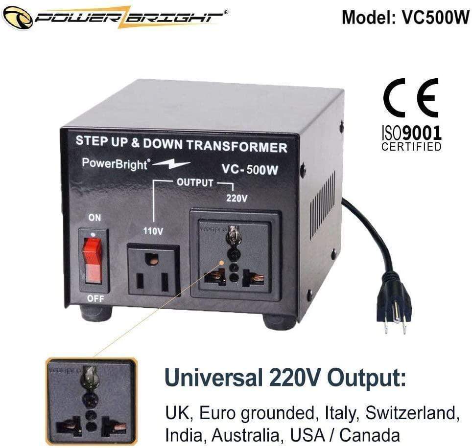 Voltage Converters - 110 220 Volt step up and down Power Transformers ...