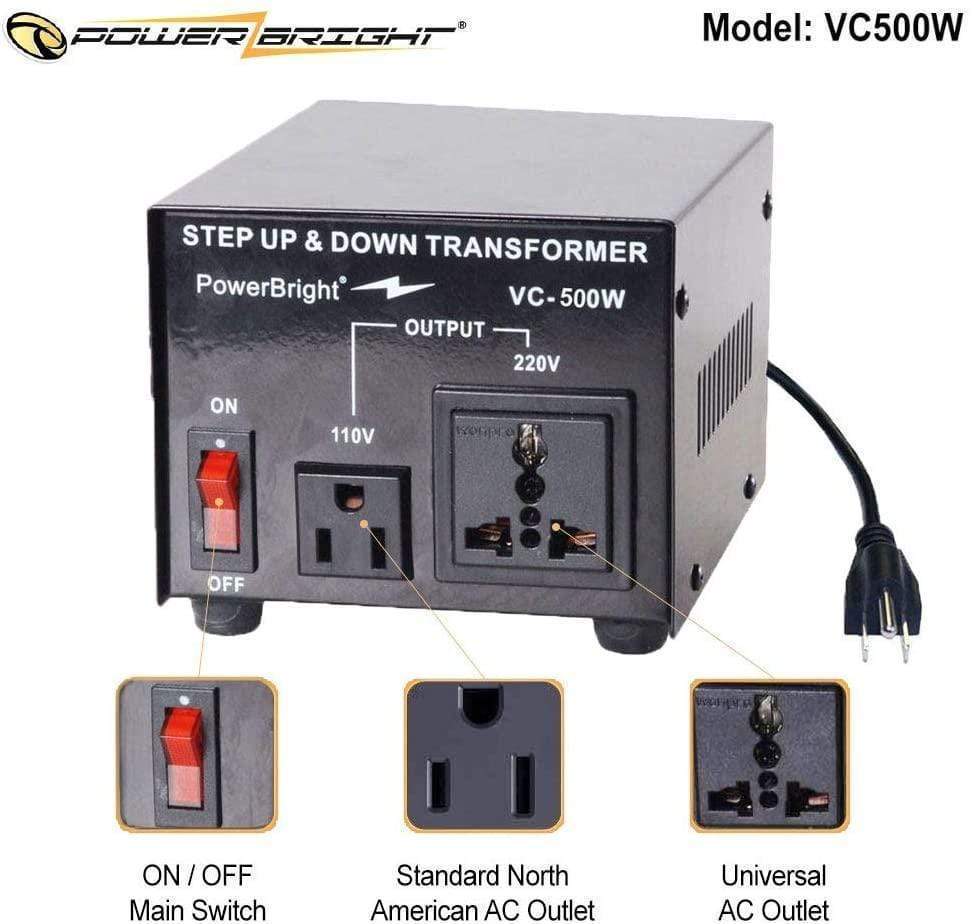 Voltage Converters - 110 220 Volt step up and down Power Transformers ...